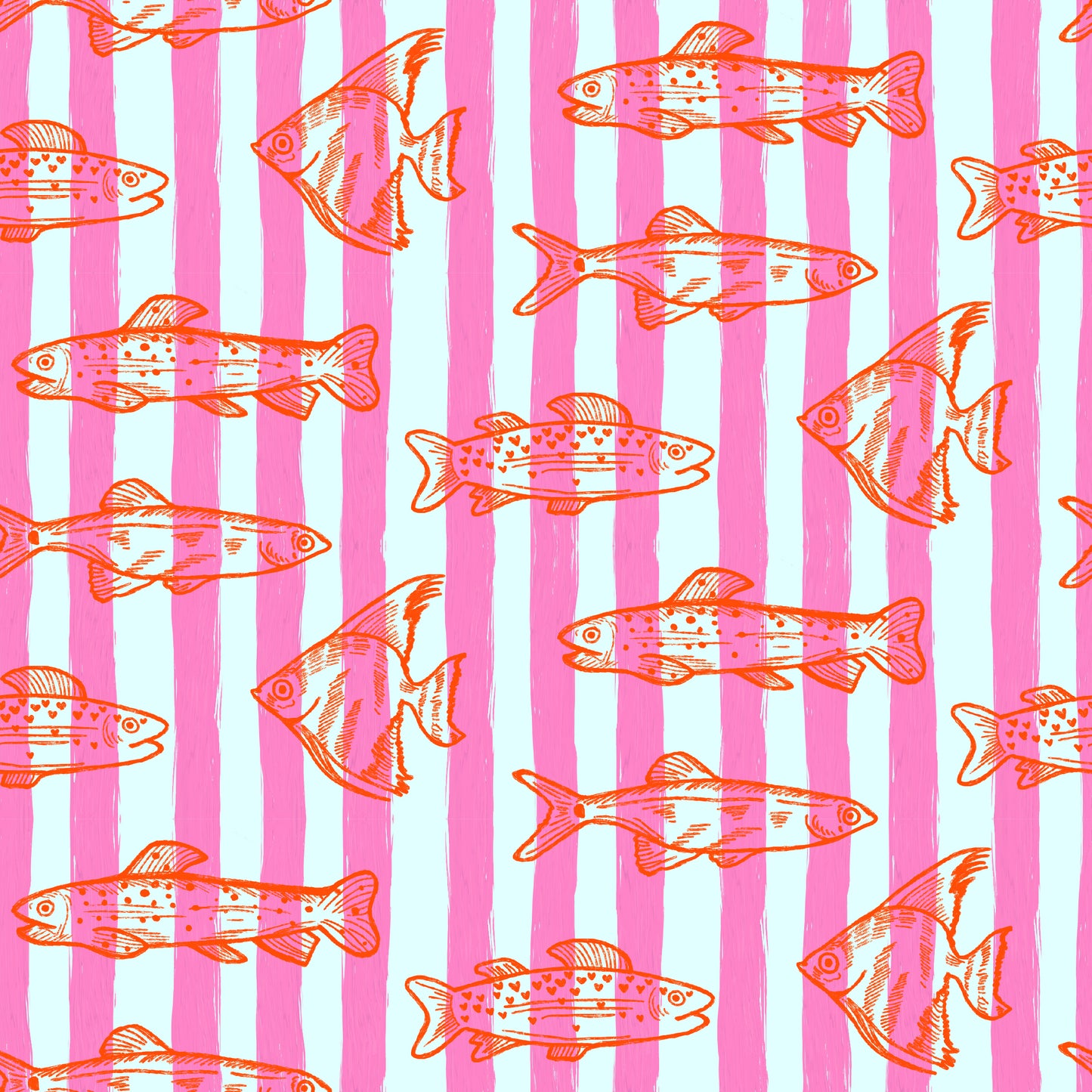 Rayas con peces